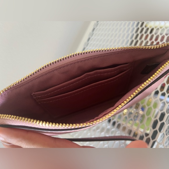 (SOLD) Coach Zip Wristlet Wity Butterfly Print - Picture 4 of 4